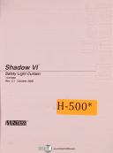 Honeywell-Honeywell Shadow VI, Safety Light Curtain Install Operations Wiring Manual-Shadow IV-01